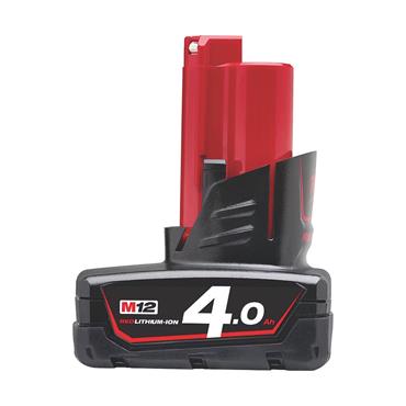  12V 4.0Ah Red Lithium-Ion Battery - M12B4 12V